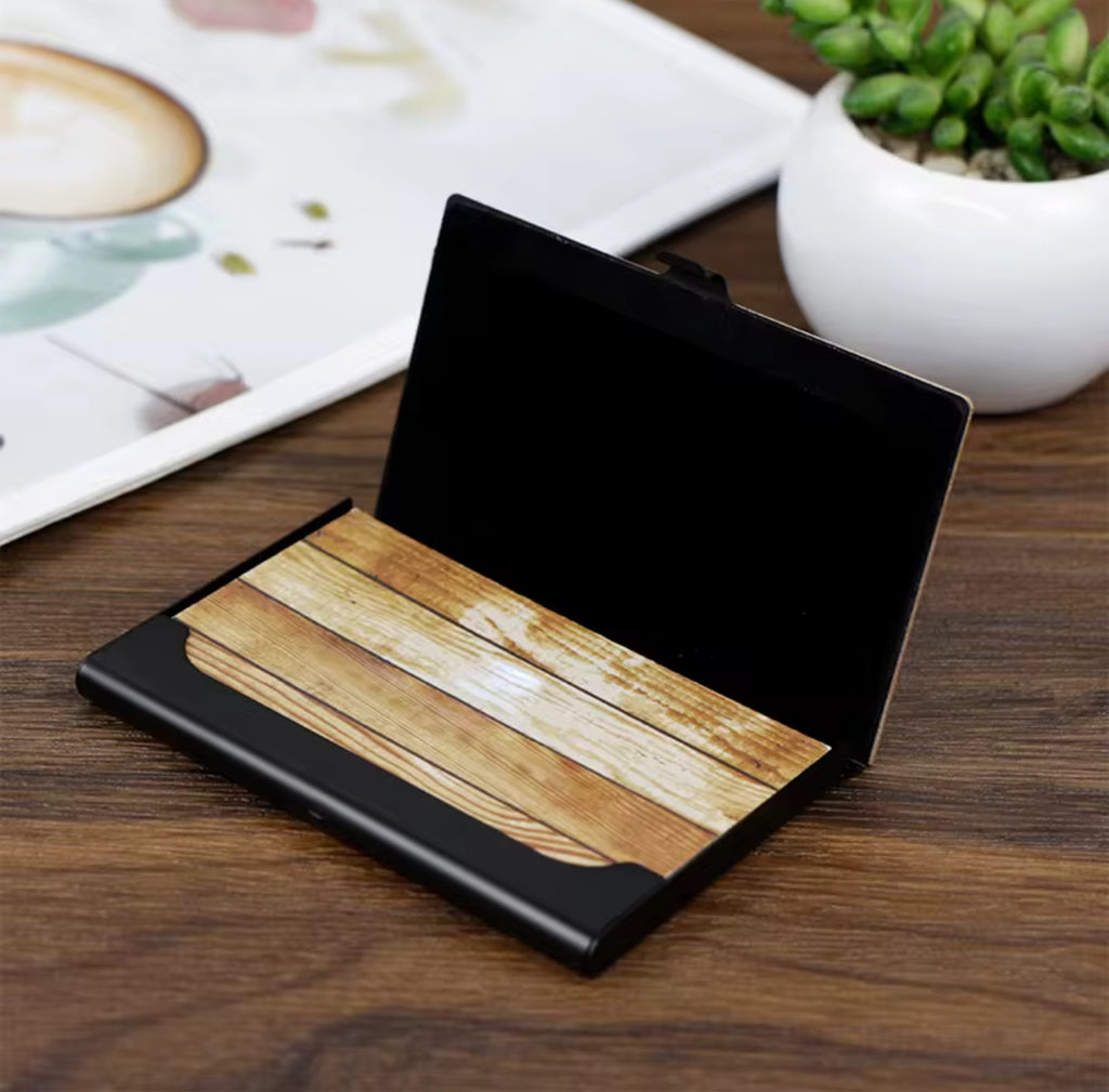 Pack Carte de Visite Premium + Porte-Cartes Personnalisé