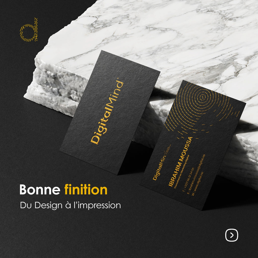 Pack Carte de Visite Premium + Porte-Cartes Personnalisé