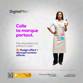 Pack 500 Étiquettes Personnalisées – Design Offert